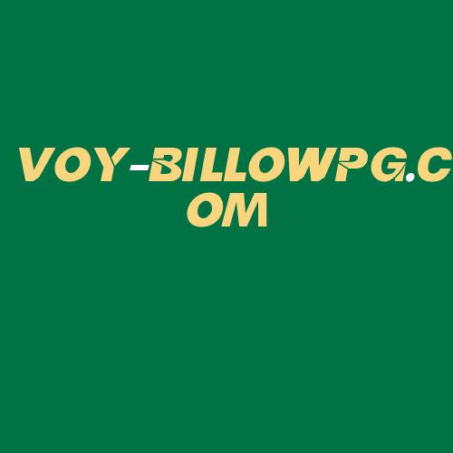 Logo da VOY-BILLOWPG